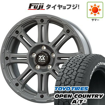【新品国産車用5穴114.3】 夏タイヤ ホイール4本セット 215/70R16 トーヨー オープンカントリー A/T III RWL/RBL コスミック クロスブラッド XB-01 16インチ(送料無料)