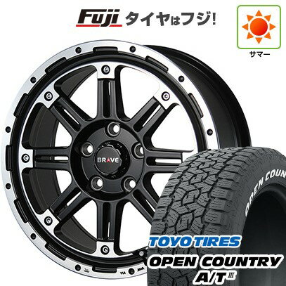 【新品国産5穴114.3車】 夏タイヤ ホイール4本セット 215/70R16 トーヨー オープンカントリー A/T III RWL/RBL ブレスト バーンズテック ブレイブストリーム 16インチ(送料無料) サマータイヤ