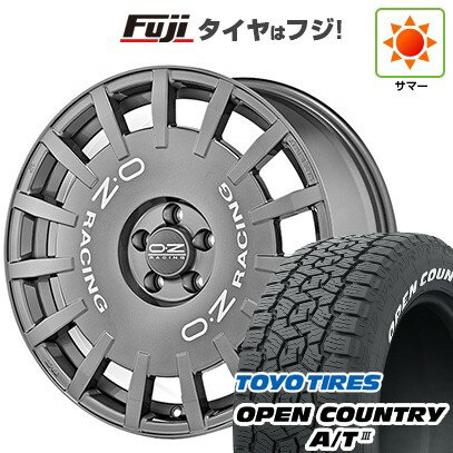【新品国産車用5穴114.3】 夏タイヤ ホイール4本セット 235/60R18 トーヨー オープンカントリー A/T III RWL/RBL OZ ラリーレーシング 18インチ(送料無料)