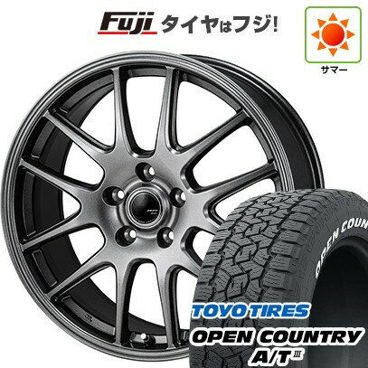 【新品国産車用5穴100】 夏タイヤ ホイール4本セット 225/60R17 トーヨー オープンカントリー A/T III RWL/RBL モンツァ ZACK JP-205 17インチ(送料無料)
