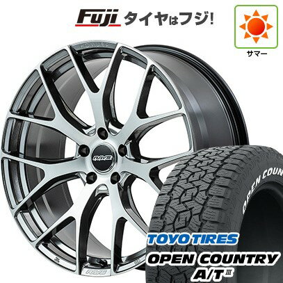 【新品国産車用5穴114.3】 夏タイヤ ホイール4本セット 235/60R18 トーヨー オープンカントリー A/T III RWL/RBL RAYS レイズ ホムラ 2X7FT 18インチ(送料無料)
