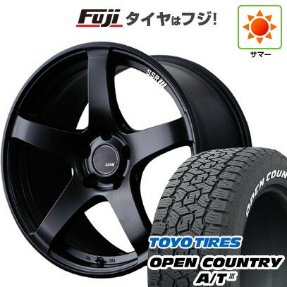 【新品国産5穴114.3車】 夏タイヤ ホイール4本セット 225/65R17 トーヨー オープンカントリー A/T III RWL/RBL SSR GT GTV01 17インチ(送料無料) サマータイヤ