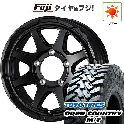 【新品】ジムニー 夏タイヤ ホイール4本セット 195R16C 104/102Q トーヨー オープンカントリー M/T WEDS ウェッズアドベンチャー スタットベルク 5.5J 16インチ(送料無料)