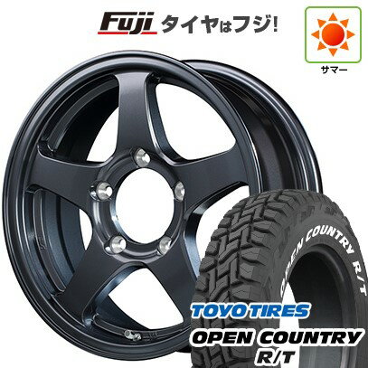 【新品】ジムニー 夏タイヤ ホイール4本セット 185/85R16 トーヨー オープンカントリー R/T RWL/RBL MID オフパフォーマー RT-5N+2 16インチ(送料無料)