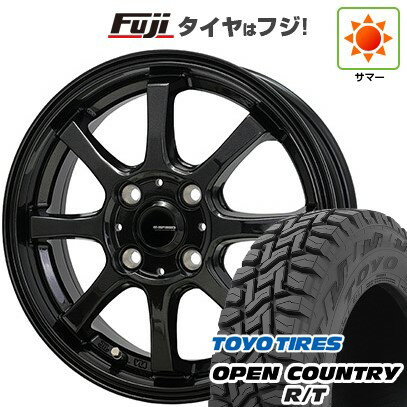 【新品 軽自動車】軽トラ 軽バン 夏タイヤ ホイール4本セット 145/80R12 80/78N トーヨー オープンカントリー R/T RBL ホットスタッフ ジースピード G-08 12インチ(送料無料)