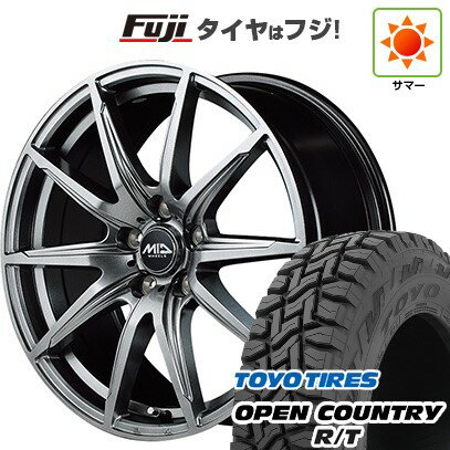 【新品国産車用5穴114.3】 夏タイヤ ホイール4本セット 225/60R17 トーヨー オープンカントリー R/T RBL MID WHEELS SLS 17インチ(送料無料)