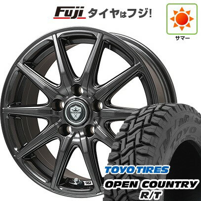 【新品国産5穴114.3車】 夏タイヤ ホイール4本セット 225/60R17 トーヨー オープンカントリー R/T RBL ブランドル LP92 17インチ(送料無料) サマータイヤ