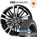 【新品国産5穴114.3車】 夏タイヤ ホイール4本セット 225/60R18 トーヨー オープンカントリー R/T RWL/RBL 共豊 スマック クレスト 18インチ(送料無料) サマータイヤ
