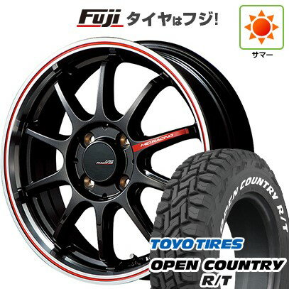 【新品 軽自動車】ハスラー デリカミニ(4WD) 夏タイヤ ホイール4本セット 165/60R15 トーヨー オープンカントリー R/T RWL/RBL MID WHEELS MID RACING R10 15インチ(送料無料) サマータイヤ