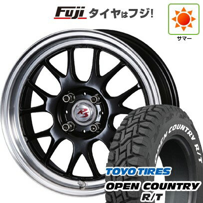 【新品 軽自動車】ハスラー デリカミニ(4WD) 夏タイヤ ホイール4本セット 165/60R15 トーヨー オープンカントリー R/T RWL/RBL クリムソン RS ST AIRモノブロック 15インチ(送料無料) サマータイヤ