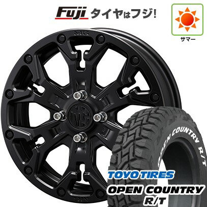 【新品 軽自動車】ハスラー デリカミニ(4WD) 夏タイヤ ホイール4本セット 165/60R15 トーヨー オープンカントリー R/T RWL/RBL クリムソン マーテルギア(MG) ゴーレム Jr 15インチ(送料無料) サマータイヤ