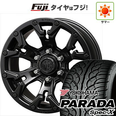 【新品国産6穴139.7車】 夏タイヤ ホイール4本セット 285/50R20 ヨコハマ PARADA Spec-X クリムソン マーテルギア(MG) ゴーレム 20インチ(送料無料) サマータイヤ