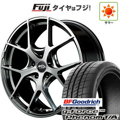 【新品国産5穴114.3車】 夏タイヤ ホイール4本セット 245/35R20 BFグッドリッチ(フジ専売) g-FORCE フェノム T/A MID WHEELS MID EXCLUSIVE 025F 20インチ(送料無料) サマータイヤ