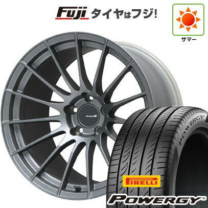 【新品国産車用5穴114.3】 夏タイヤ ホイール4本セット 245/35R20 ピレリ パワジー ENKEI エンケイ RS-05RR 20インチ(送料無料)