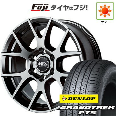 【新品】ランクル300 夏タイヤ ホイール4本セット 265/65R18 ダンロップ グラントレック PT5 MID WHEELS レフィナーダ モーション3 トヨタ・レクサス車専用 18インチ(送料無料)