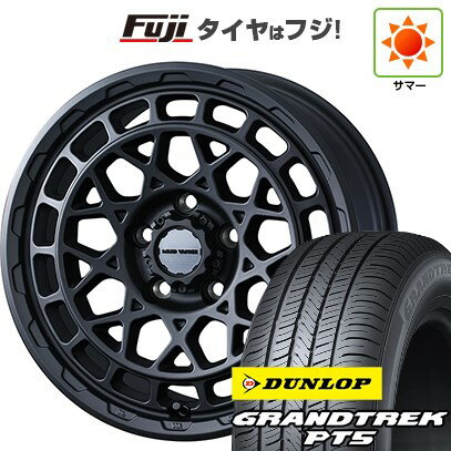 【新品国産車用5穴114.3】 夏タイヤ ホイール4本セット 225/70R16 ダンロップ グラントレック PT5 WEDS ウェッズアドベンチャー マッドヴァンス X タイプM 16インチ(送料無料)
