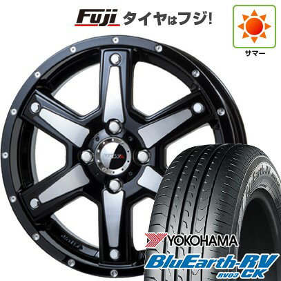 【パンク保証付き】【新品 軽自動車】ハスラー デリカミニ(4WD) 夏タイヤ ホイール4本セット 165/60R15 ヨコハマ ブルーアース RV-03CK トライスター MKW MK-56 15インチ(送料無料) サマータイヤ