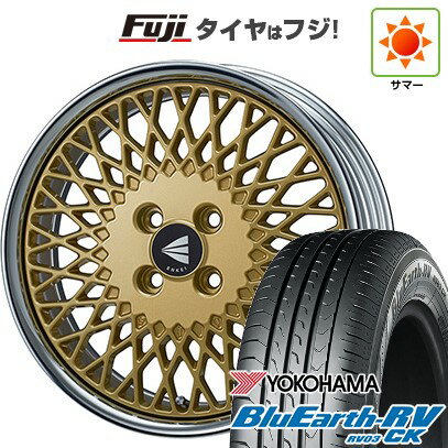 【パンク保証付き】【新品】クロスビー/イグニス 夏タイヤ ホイール4本セット 175/60R16 ヨコハマ ブルーアース RV-03CK ENKEI エンケイ ネオクラシック メッシュ4 ネオ 16インチ(送料無料)