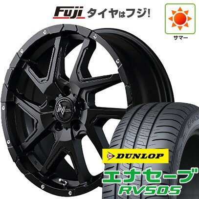 【新品国産5穴114.3車】 夏タイヤ ホイール4本セット 215/65R16 ダンロップ エナセーブ RV505 MID WHEELS NITRO POWER デリンジャー 16インチ(送料無料) サマータイヤ