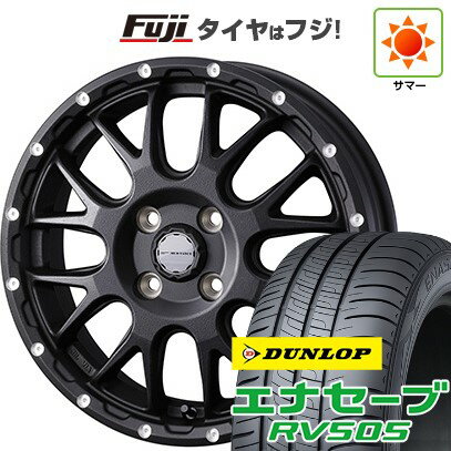 【新品 軽自動車】ハスラー デリカミニ(4WD) 夏タイヤ ホイール4本セット 165/60R15 ダンロップ エナセーブ RV505 WEDS ウェッズアドベンチャー マッドヴァンス 08 15インチ(送料無料) サマータイヤ