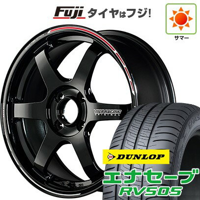 【新品 軽自動車】ハスラー デリカミニ(4WD) 夏タイヤ ホイール4本セット 165/60R15 ダンロップ エナセーブ RV505 RAYS レイズ ボルクレーシング TE37 ソニック TIME ATTACK EDITION 15インチ(送料無料) サマータイヤ