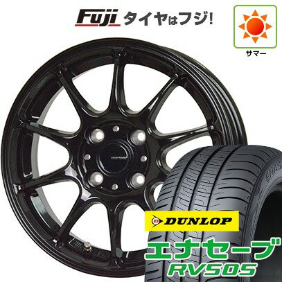 【新品 軽自動車】ハスラー デリカミニ(4WD) 夏タイヤ ホイール4本セット 165/60R15 ダンロップ エナセーブ RV505 ホットスタッフ ジースピード G-07 15インチ(送料無料) サマータイヤ