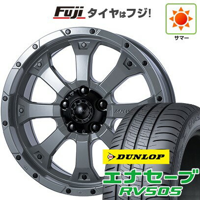 【新品国産5穴114.3車】 夏タイヤ ホイール4本セット 215/65R16 ダンロップ エナセーブ RV505 トライスター MKW MK-46【限定】 16インチ(送料無料) サマータイヤ