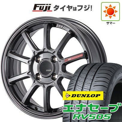 【新品国産5穴100車】 夏タイヤ ホイール4本セット 225/55R18 ダンロップ エナセーブ RV505 SSR GT GTV05 18インチ(送料無料) サマータイヤ