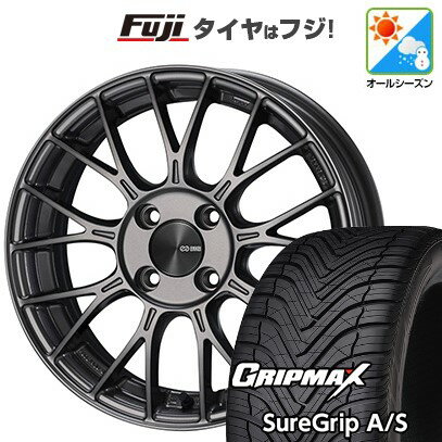 【新品国産5穴114.3車】 オールシーズンタイヤ ホイール4本セット 215/50R18 グリップマックス シュアグリップ オールシーズン(限定) ENKEI エンケイ PFM1 18インチ(送料無料)