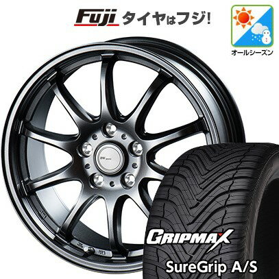 【新品国産5穴114.3車】 オールシーズンタイヤ ホイール4本セット 235/60R18 グリップマックス シュアグリップ オールシーズン(限定) ビッグウエイ BWスポーツ ZT10 18インチ(送料無料)