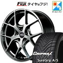 【新品国産5穴114.3車】 オールシーズンタイヤ ホイール4本セット 225/55R18 グリップマックス シュアグリップ オールシーズン(限定) MID W...