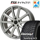 【新品国産5穴114.3車】 オールシーズンタイヤ ホイール4本セット 225/60R18 グリップマックス シュアグリップ オールシーズン(限定) エルベ V...