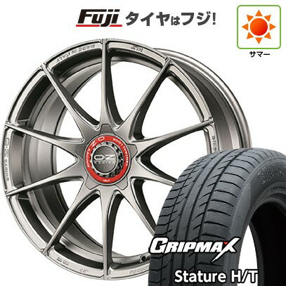 【新品国産車用5穴114.3】 夏タイヤ ホイール4本セット 225/55R18 グリップマックス スタチャー H/T BSW（限定） OZ フォーミュラHLT 7.5J 18インチ(送料無料)