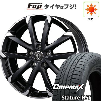 【新品国産車用5穴114.3】 夏タイヤ ホイール4本セット 235/55R18 グリップマックス スタチャー H/T BSW（限定） コーセイ MZ-GROW C52S 7J 18インチ(送料無料)