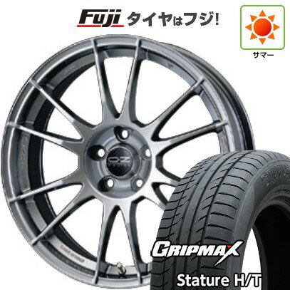 【新品国産車用5穴114.3】 夏タイヤ ホイール4本セット 235/55R18 グリップマックス スタチャー H/T BSW（限定） OZ ウルトラレッジェーラ 8J 18インチ(送料無料)