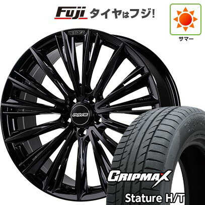 【新品国産車用5穴114.3】 夏タイヤ ホイール4本セット 225/55R18 グリップマックス スタチャー H/T BSW（限定） RAYS レイズ ベルサス クラフトコレクション ヴォウジェ LIMITED (GX) 7J 18インチ(送料無料)