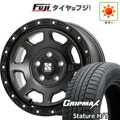 【新品国産車用5穴114.3】 夏タイヤ ホイール4本セット 225/60R18 グリップマックス スタチャー H/T BSW（限定） MLJ エクストリームJ XJ07 8J 18インチ(送料無料)