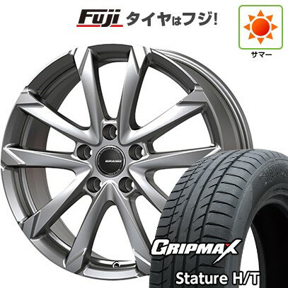 【新品国産車用5穴114.3】 夏タイヤ ホイール4本セット 225/60R18 グリップマックス スタチャー H/T BSW（限定） コーセイ クレイシズ GC36F 7J 18インチ(送料無料)