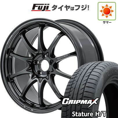 【新品国産車用5穴114.3】 夏タイヤ ホイール4本セット 225/50R18 グリップマックス スタチャー H/T BSW（限定） RAYS レイズ ボルクレーシング CE28N-plus 18インチ(送料無料)