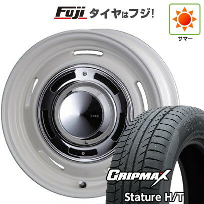 【新品国産車用5穴114.3】 夏タイヤ ホイール4本セット 225/50R18 グリップマックス スタチャー H/T BSW（限定） クリムソン ディーン クロスカントリー 18インチ(送料無料)