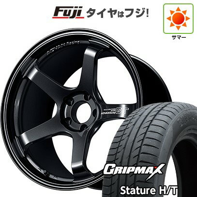 【新品国産車用5穴114.3】 夏タイヤ ホイール4本セット 225/50R18 グリップマックス スタチャー H/T BSW（限定） ヨコハマ アドバンレーシング GT ビヨンド 18インチ(送料無料)