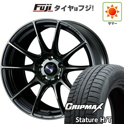 【新品国産車用5穴114.3】 夏タイヤ ホイール4本セット 225/50R18 グリップマックス スタチャー H/T BSW（限定） WEDS ウェッズスポーツ SA-25R 18インチ(送料無料)