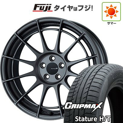  夏タイヤ ホイール4本セット 225/60R18 グリップマックス スタチャー H/T BSW（限定） ENKEI エンケイ Racing Revolution NT03 RR 8J 18インチ(送料無料)