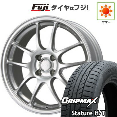 【新品国産車用5穴114.3】 夏タイヤ ホイール4本セット 225/50R18 グリップマックス スタチャー H/T BSW（限定） ENKEI エンケイ PF01 18インチ(送料無料)