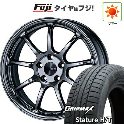 【新品国産車用5穴114.3】 夏タイヤ ホイール4本セット 225/60R18 グリップマックス スタチャー H/T BSW（限定） ENKEI エンケイ PerformanceLine PF09 LIMITED EDITION 7.5J 18インチ(送料無料)