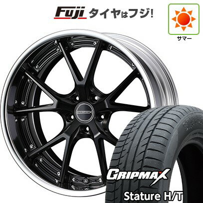 【新品国産車用5穴114.3】 夏タイヤ ホイール4本セット 235/55R18 グリップマックス スタチャー H/T BSW（限定） WEDS ウェッズ マーベリック 905S 8J 18インチ(送料無料)