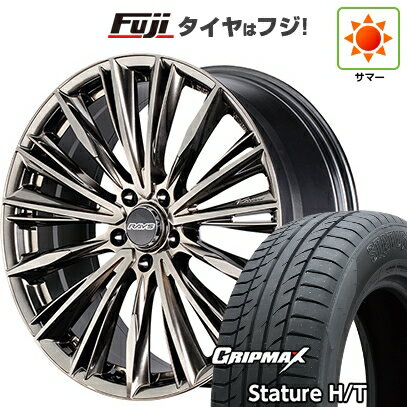 【新品国産車用5穴114.3】 夏タイヤ ホイール4本セット 235/55R18 グリップマックス スタチャー H/T BSW（限定） RAYS レイズ ベルサス クラフトコレクション ヴォウジェ LIMITED (GG) 7J 18インチ(送料無料)