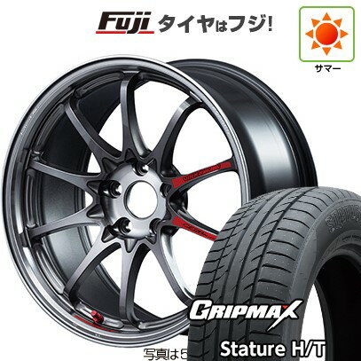 【新品国産車用5穴114.3】 夏タイヤ ホイール4本セット 225/50R18 グリップマックス スタチャー H/T BSW（限定） RAYS レイズ ボルクレーシング CE28N-plus SL 18インチ(送料無料)