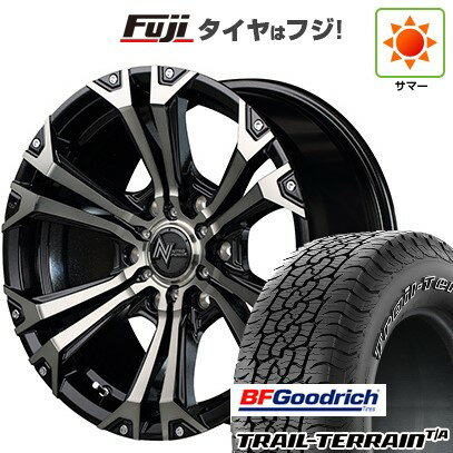 【新品国産車用6穴139.7】 夏タイヤ ホイール4本セット 265/65R18 BFグッドリッチ トレールテレーンT/A ORWL MID WHEELS NITRO POWER ジャベリン 18インチ(送料無料)