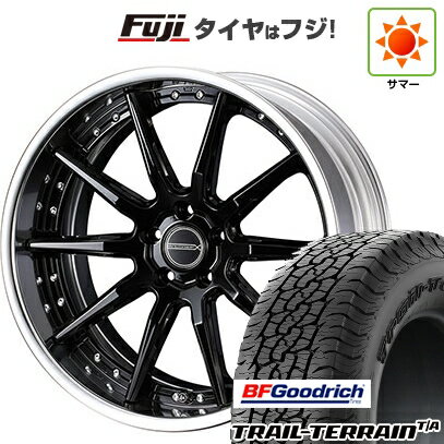【新品国産車用5穴114.3】 夏タイヤ ホイール4本セット 225/55R18 BFグッドリッチ ...